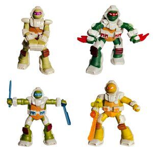 McDonald's Teenage Mutant Ninja Turtles Action Figure Set 4 Nickelodeon 2016 McD